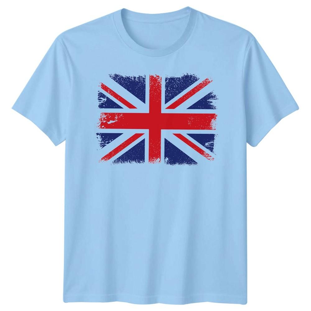 Union Jack British Flag TShirt UK England Unisexs Tee London Souvenir Unisexs Top S
