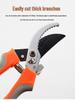 Garden Pruning Shears - Ideal for Flowers, Trees, Grass, and Hedges