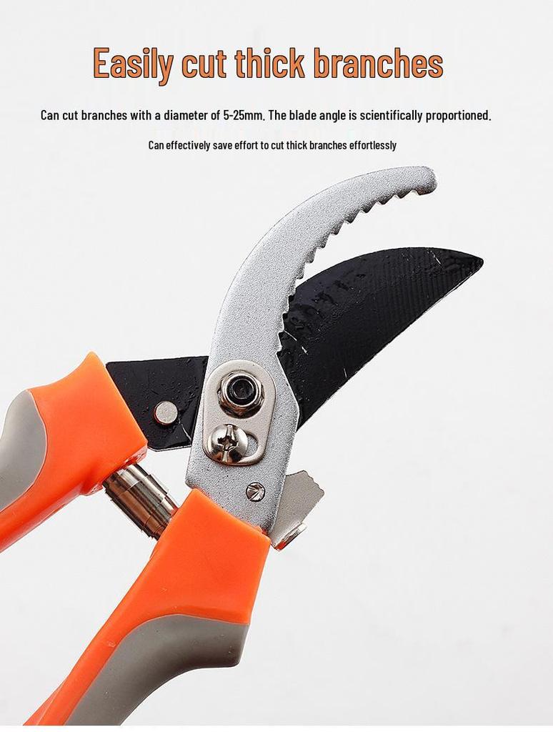 Garden Pruning Shears - Ideal for Flowers, Trees, Grass, and Hedges