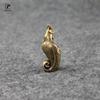Copper Buddha Statue Hanging Ornament Feng Shui Home Decor for Living Home Lucky Brass Figurine Desk Decoration Keychain Pendant
