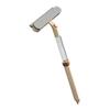 Window Screen Cleaning Brush 3 In 1 Glass Wiper with Retractable Wand Built-in Crevice Brush Swiveling Head Multi-Surface Cleaner