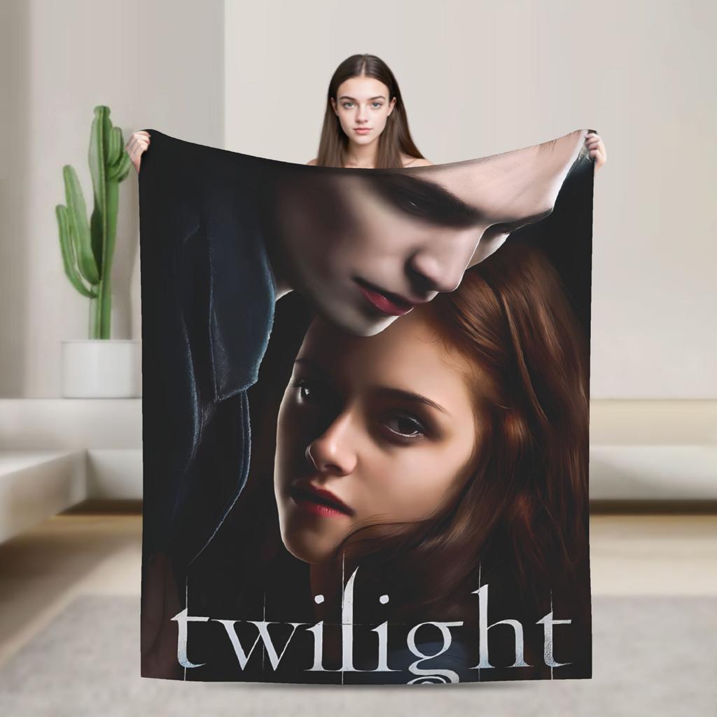 Jacob Die Twilight Saga Decke Qualität Warm Weich Überwurfdecke Winter Mädchen Jungen Sofa Bett Grafischer Bettbezug