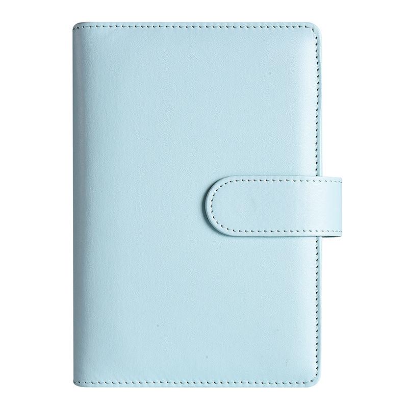 Macaron A6 PU Leather Binder & Cash Budget Notebook