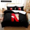 3D Anime Bee And Puppycat Bedding Set Single Twin Full Queen King Size Bed Set Adult Kid Bedroom Duvet cover Sets Home Textiles