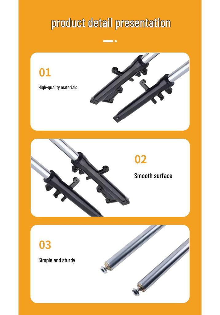 Universal Hydraulic Front Shock Absorber for 150SZ, 150Z, 170Z, 200Z Motorcycles