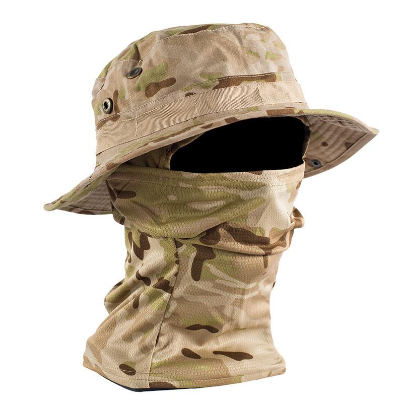 Russian Tactical Camouflage Mask Hat Baseball Cap Beanies Military Army Skullies Unisex Hip Hop Knitted Cap Elastic Outdoor Cap