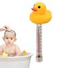 1PC Swimming Pool Thermometer Duck Pool Thermometer With Thin Rope Shatter-Resistant Cute Sinking Pool Thermometer