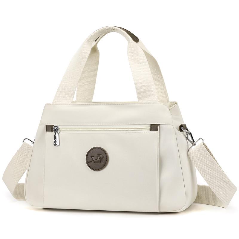 Nylon Solid Color Shoulder Bag: Versatile Casual Handbag and Crossbody Bag for Women