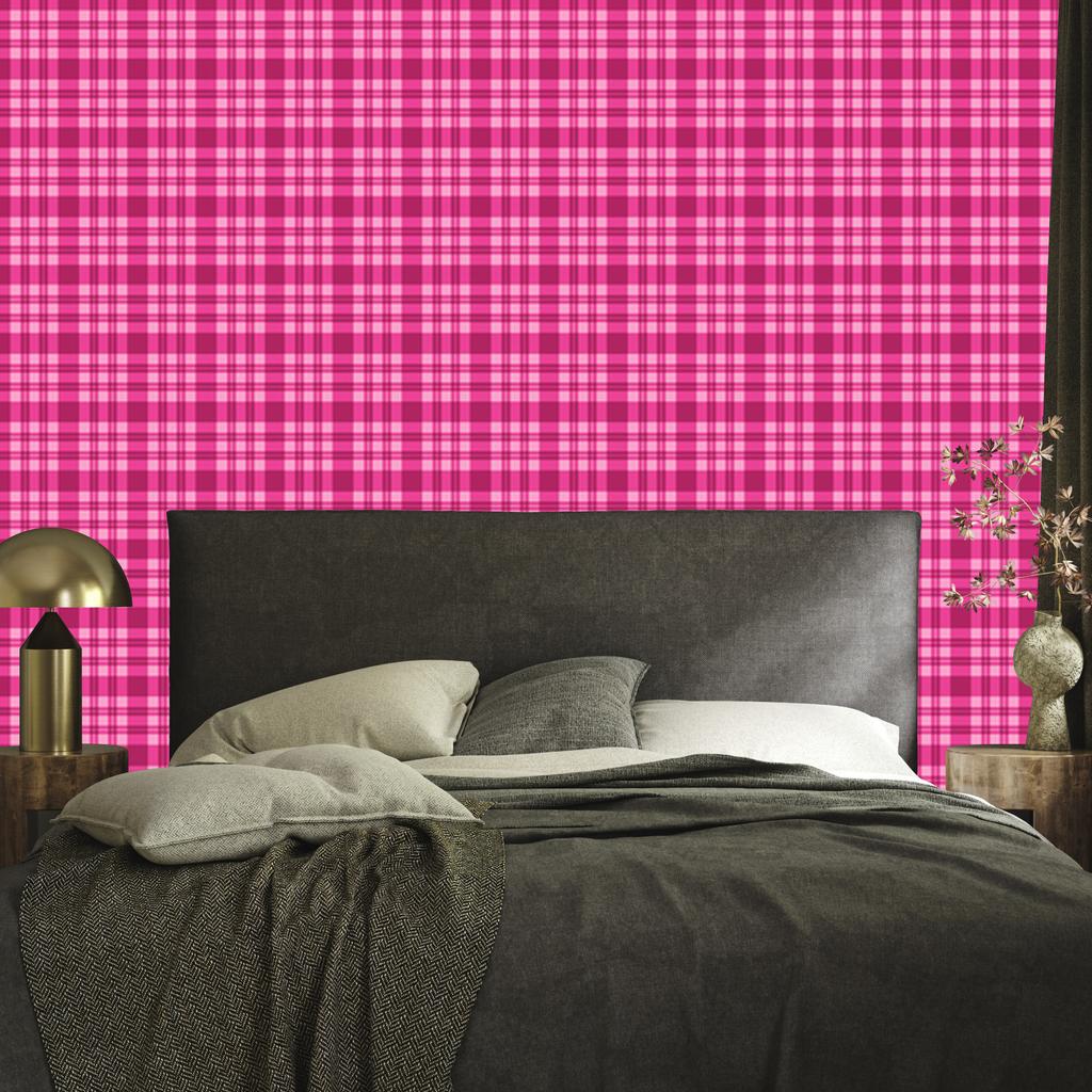 Wallpaper Pink checkered purple and powder pink, purple background 50x1000