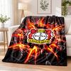 Bayer Leverkusen Football Printed Flannel Blanket Warm Comfort Bed Throw For Indoor Home Decoration
