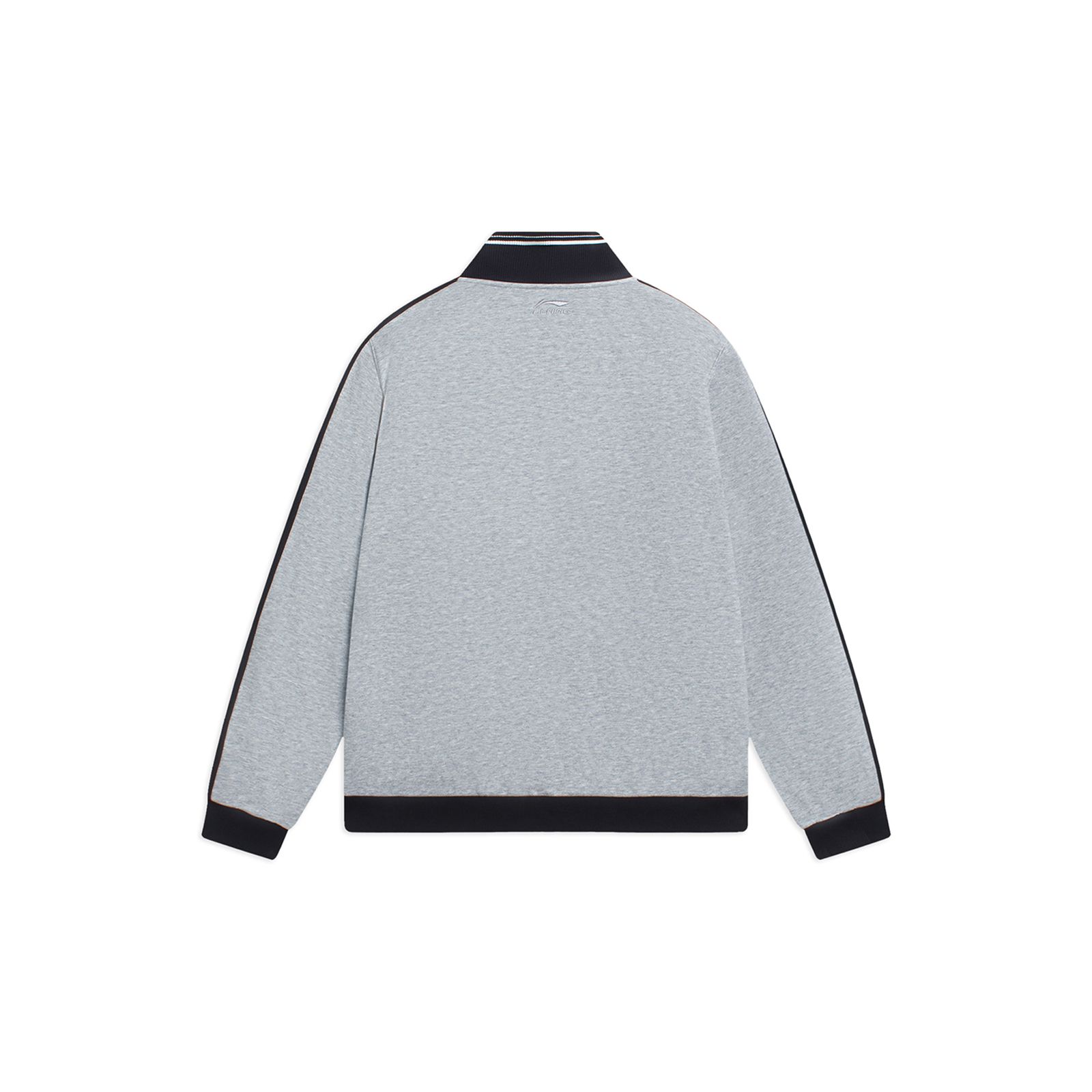 Li Ning Sports Lifestyle Series Casual Stand Collar Color Block Logo Long Sleeve Hoody — фото 2