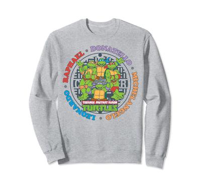 Teenage Mutant Ninja Turtles TMNT Sewer Group Sweatshirt