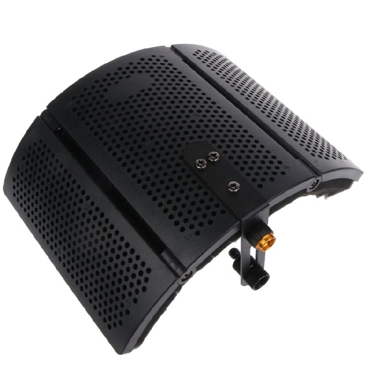 

Microphone Shield Reflection Filter Absorbent Foam Soundproof Vocal Shield 1