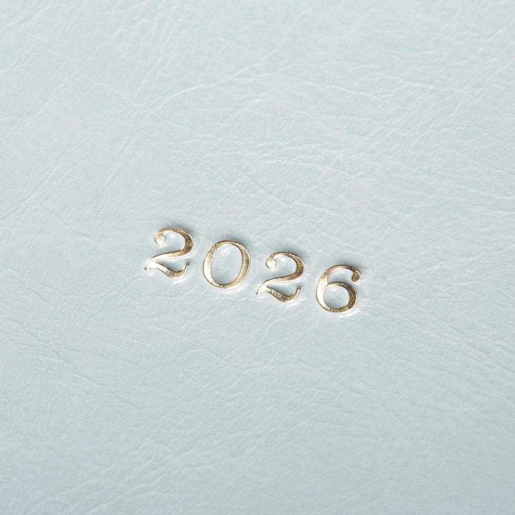 Planner 2026 Schedule Book March 2026 Start Weekly Notebook Semi A5 Weekly Vertical Layout Nuance Color Opal Green EDiT Three-Part 26SDR-ETH02-GN