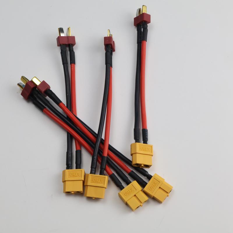 XT60 to T-Plug Adapter: Silicone Wire Extension for RC Models