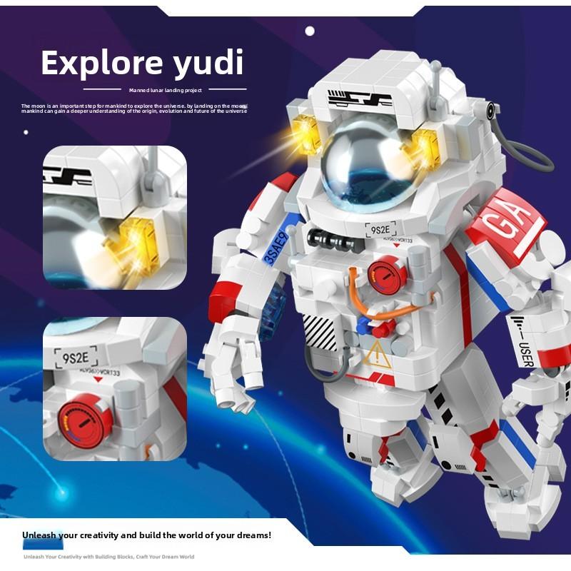 Space Astronaut Building Blocks Set For Kids Creativity And Education
