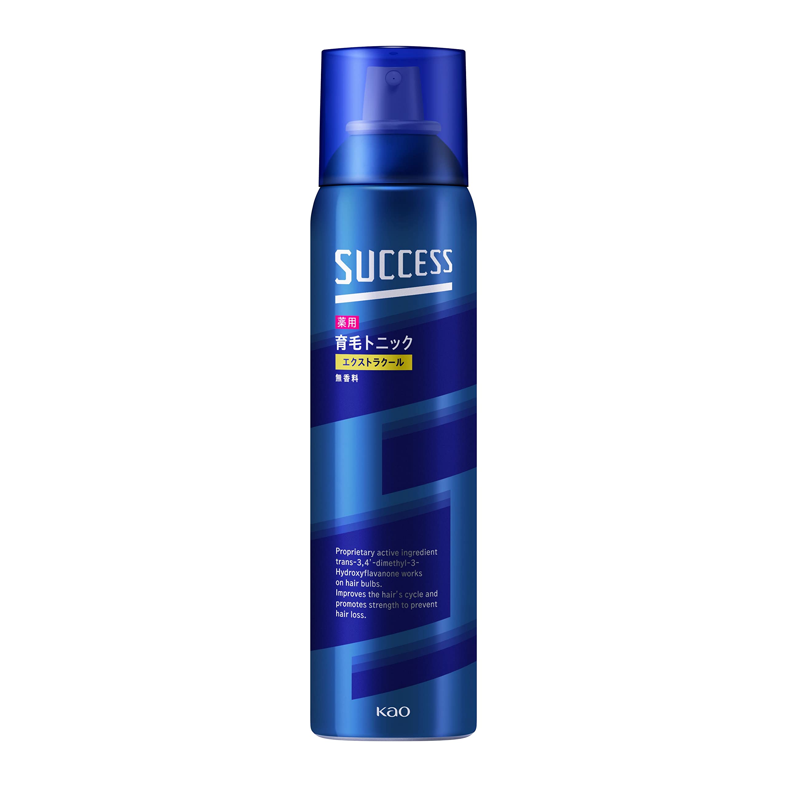 

Success Extra Cool Medicated Hair Growth Tonic Maintains hair growth and promotes resistant hair (Approx. 1.8x) Fragrance-Free, 325g. strong, growth.