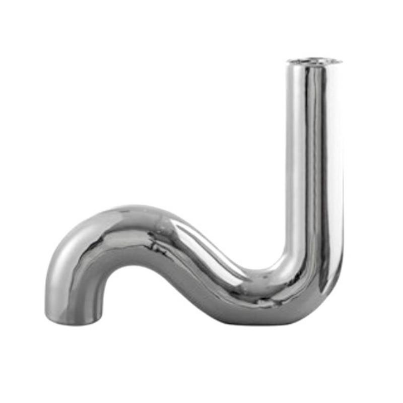 Light Luxury Electroplated Elbow Ornaments Vase Creative Twisted Flower Utensils Model Room Living Room Coffee Table TV Cabinet Decoration Furnishings