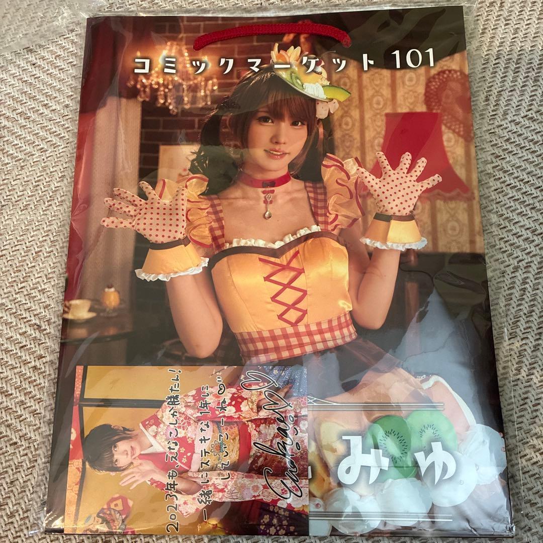 [Новое] Энако Comic Market 101 Бумажный пакет Открытка Enakomyu