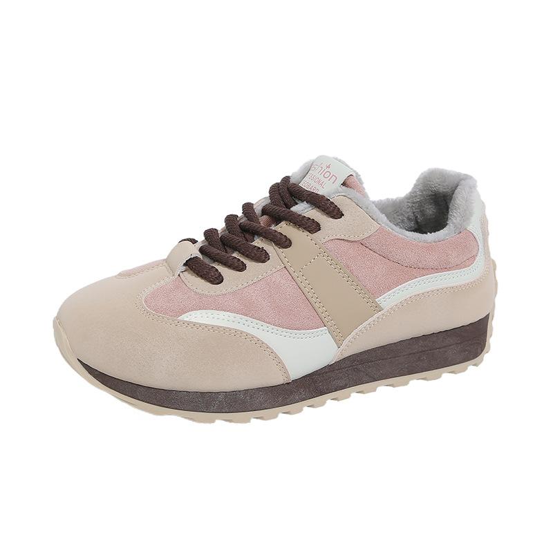 ins Korean version of the new velvet Forrest Gump shoes for women, winter students running sports to keep warm and casual