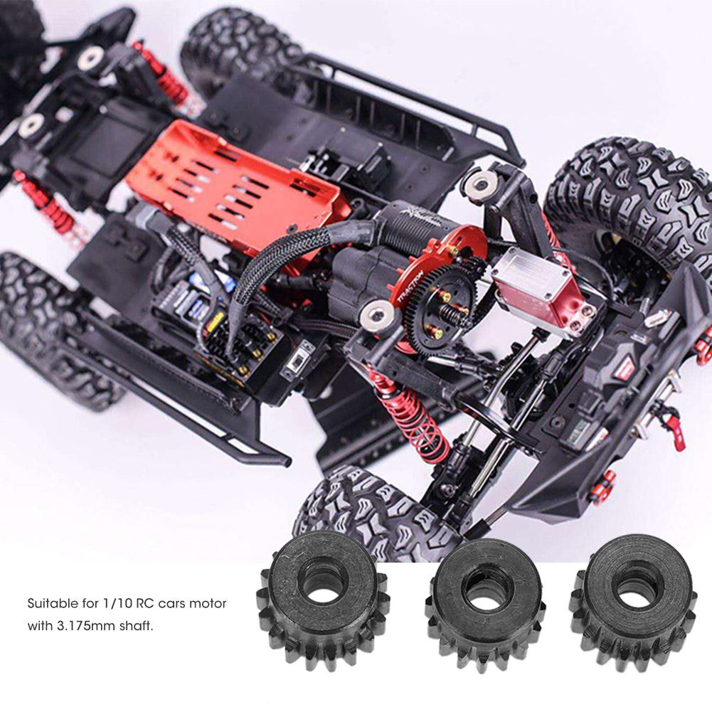 48DP Cent3.175mm 13 15T 16 18T 19 21T 21T 23T Chrome Steel Motor Pinion Gears Combo for 1 10 Car
