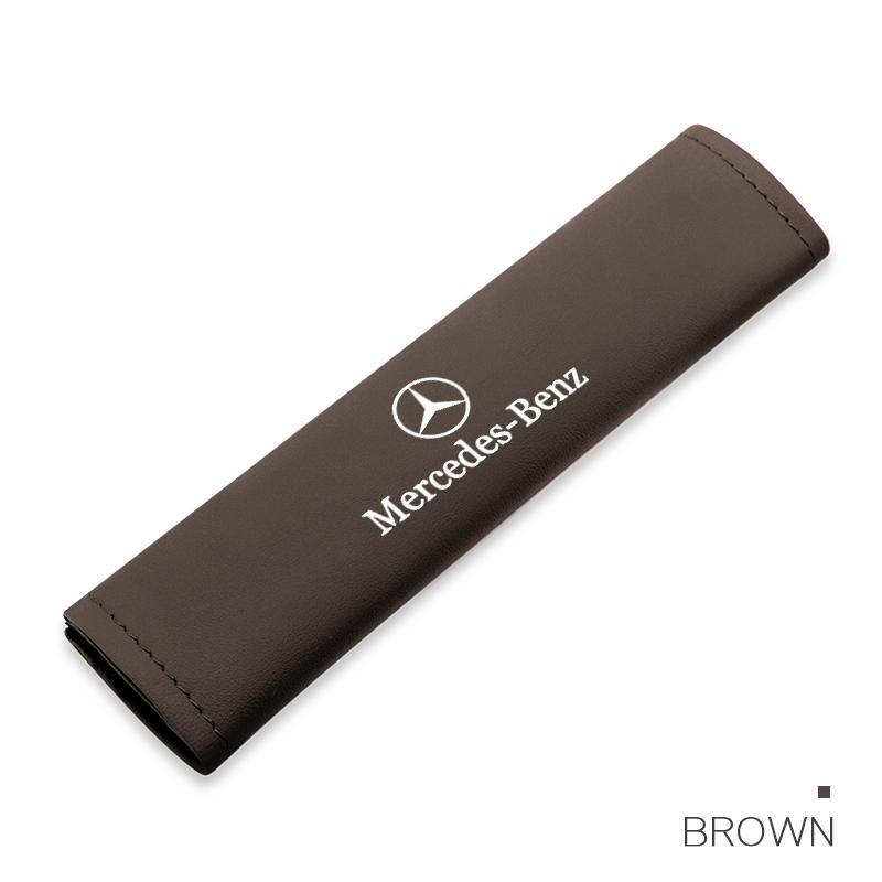 GLC GLB Car Seat Belt Cover Leather Anti Cut Protective Cover For Mercedes Benz AMG GLE GLS CLS GLC CLA GLA GLK ML C197 R231 W1