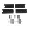 4PCS Steel Raised Garden Bed Corner Brackets Metal Garden Bed Corner Bracket for 20‑24 Inch Bed