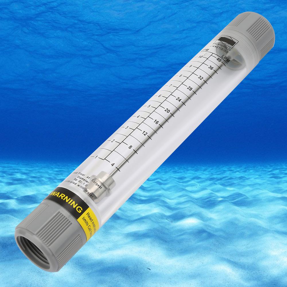 LZM-25G Acrylic   Tube Type Liquid  meter   Meter for Water Female G1in(1-10GPM)