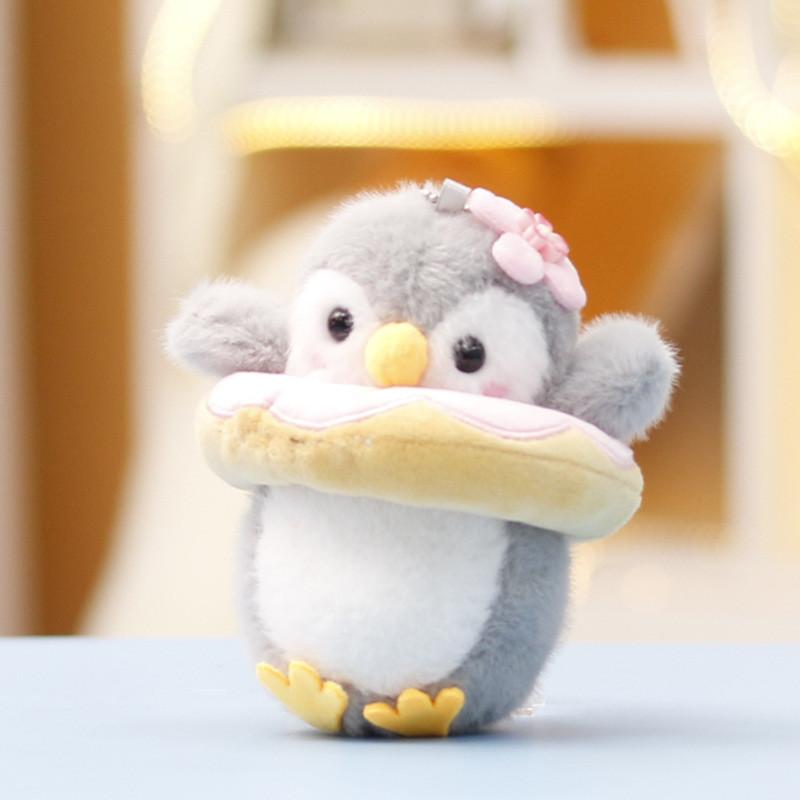 Plush Penguin Toy With Keychain For Kids And Collectors