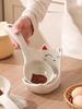 Countertop Pot Lid Rack Soup Spoon Rack Ceramic Household Multi-functional Storage Shelf Hot Pot Male Spoon Water Draining Rack