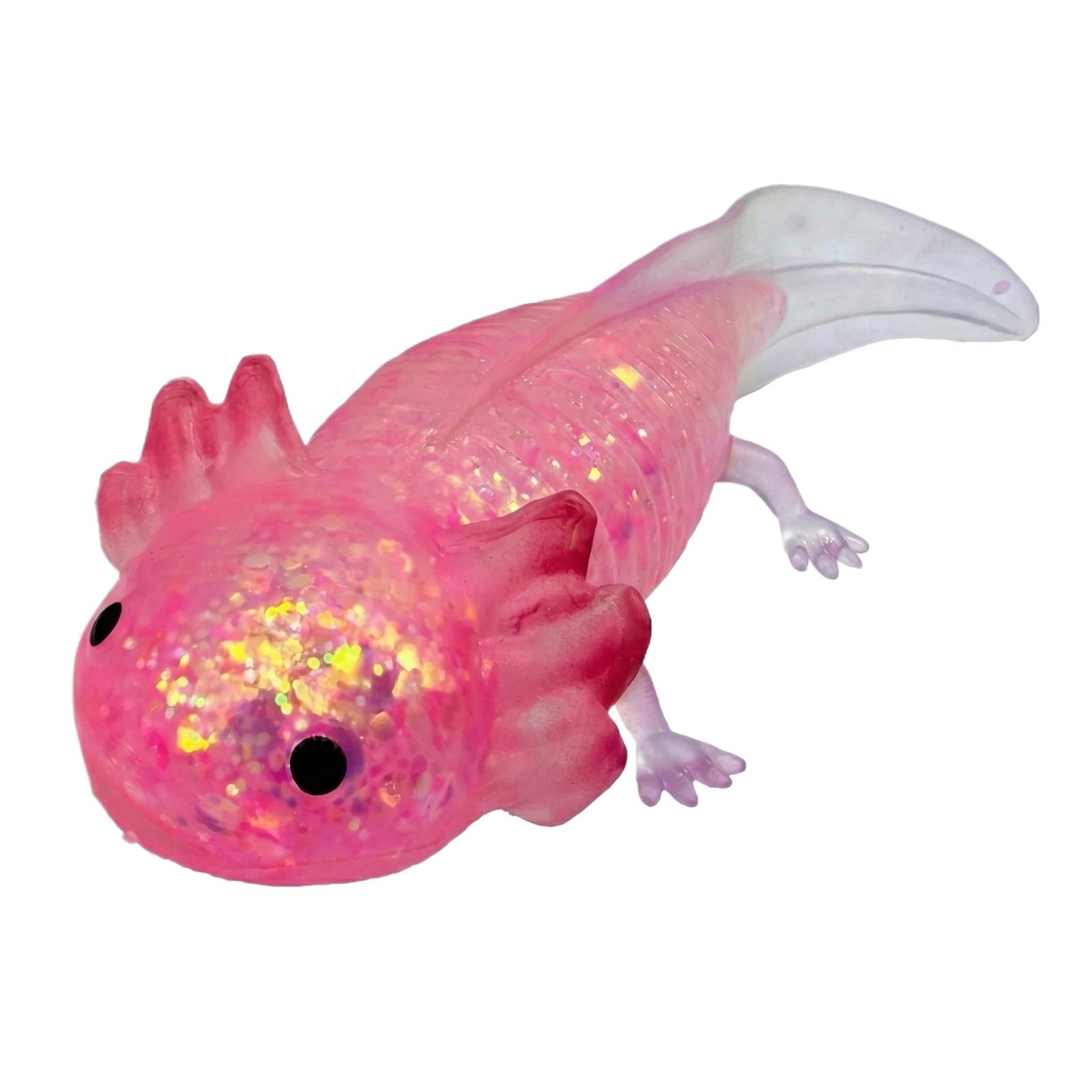 This Stress Ball Is Shaped Like A Cute Axolotl, Adding A Of Fun And Whimsy For An Sensory Experience. One Size
