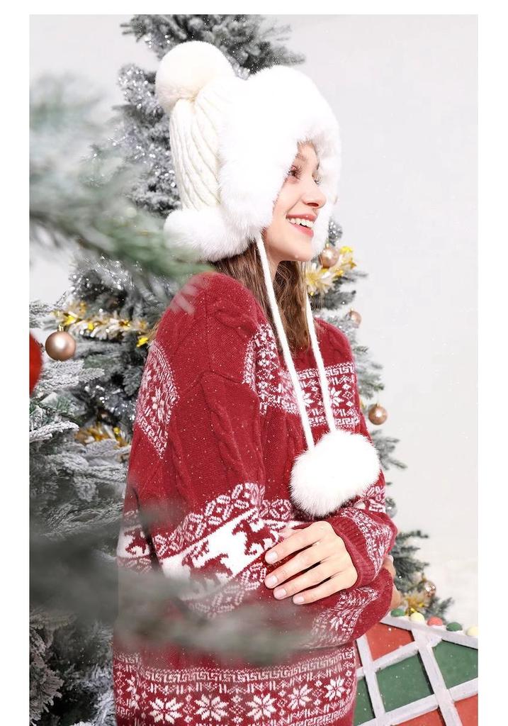 2025Wish European & American Women's Jacquard Knit Sweater: Autumn/Winter Loose Fit Long Sleeve Top