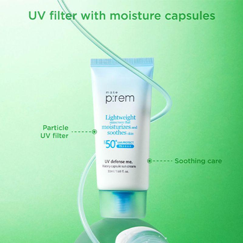 [make P:rem] UV Defense Me Watery Capsule Sun Cream 50ml