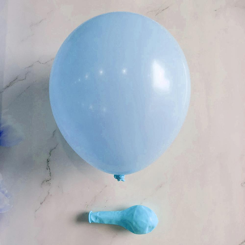 25/50pcs Thick Macaron Balloon Wedding Decoration Birthday Party Holiday Celebration Event Decoration Helium Balloon DIY Balloon 25pcs&10inch синий