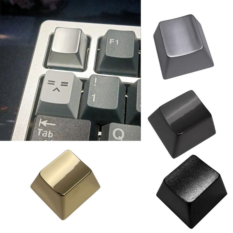 ESC Zinc Alloy Keycap Blank Metal Keycaps Replacement 1PC For Mechanical Keyboards Enhances Typing