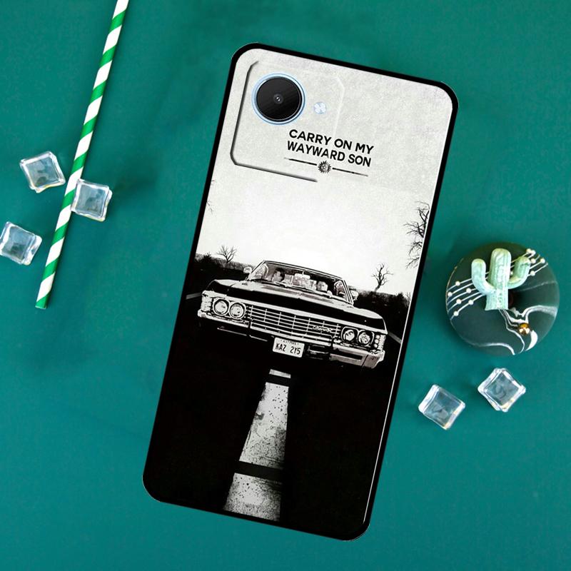 Supernatural CARRY ON WAYWARD SONS For Realme GT7 Pro 15 14 10 11 12 13 Pro Plus C67 C65 C63 C61 C55 C53 C51 C35 C75 C71 Case