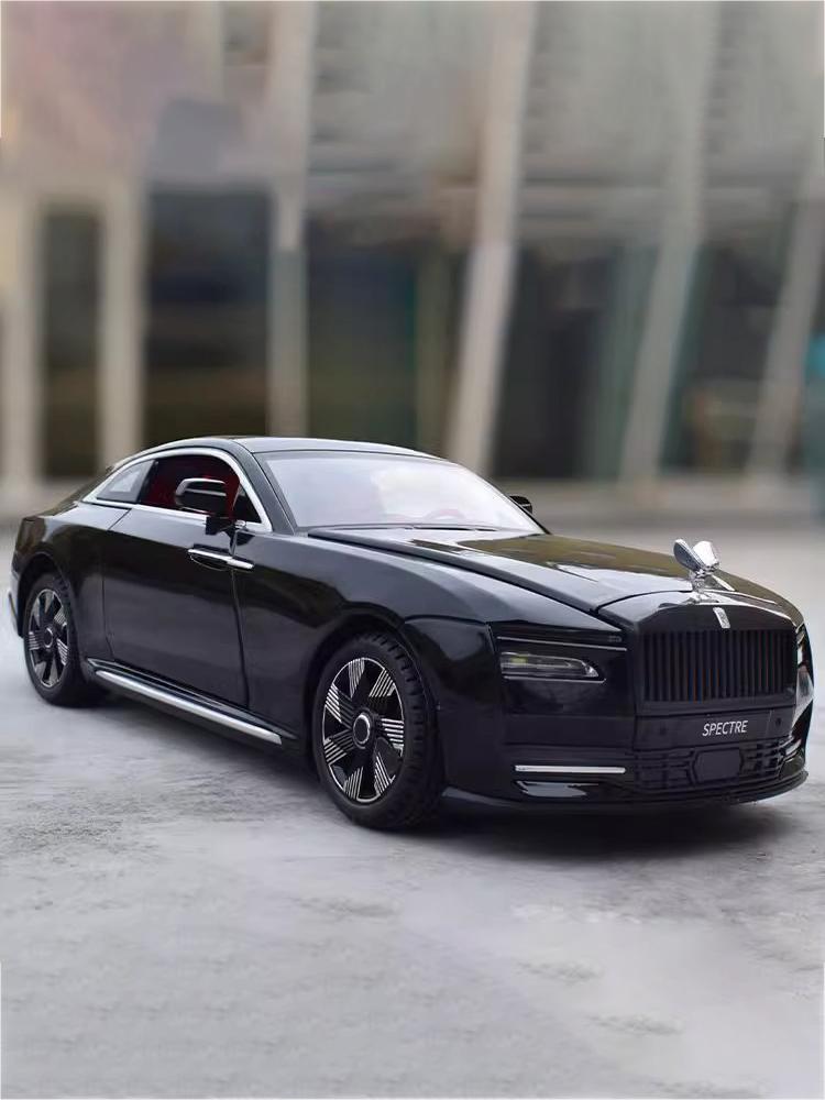 1:24 Rolls Royce Spectre Alloy Diecast Model Car Sound & Light Collection Gifts Christmas Present For Boyfriend Birthday Gifts