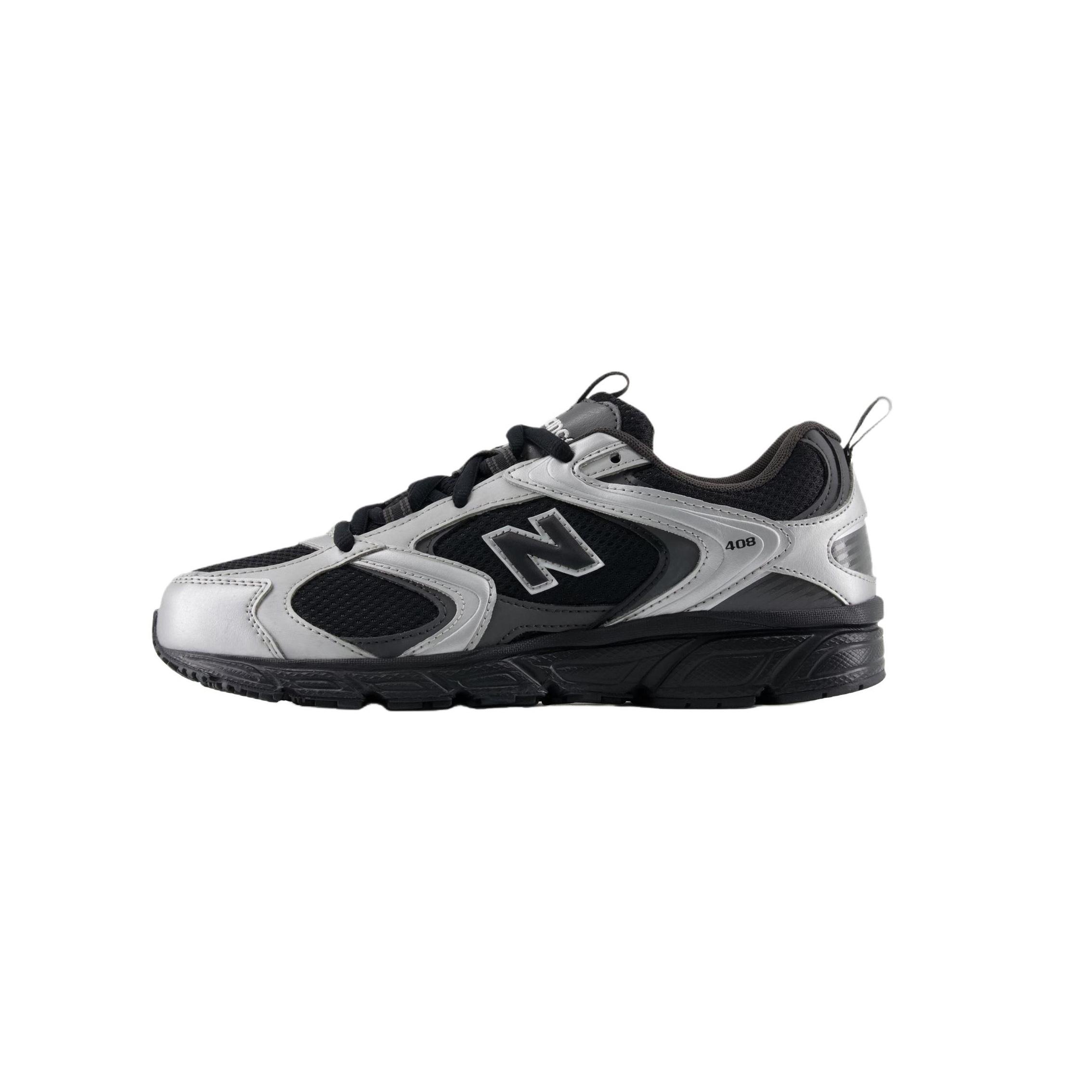 New Balance Unisex 408 Black Silver ML408SB 37