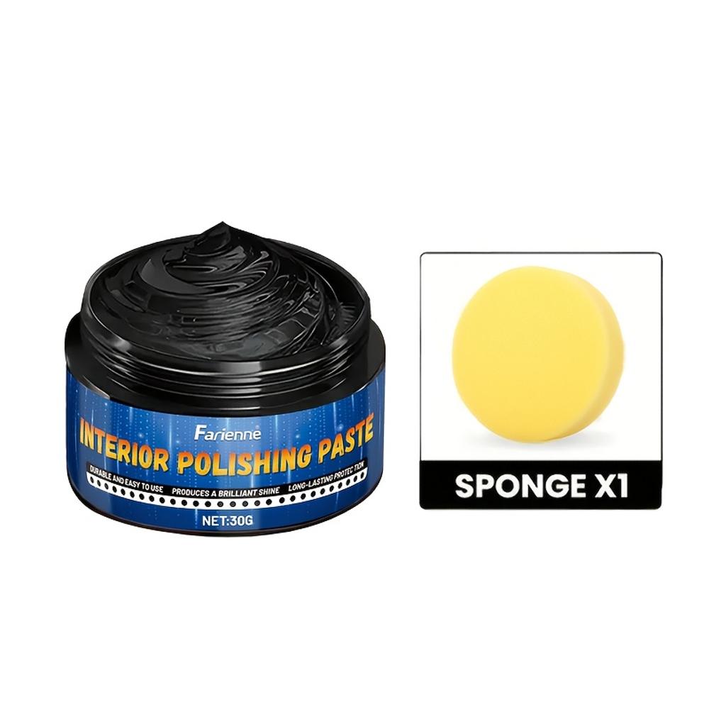 

FARIENNE Универсальный воск для восстановления салона автомобиля - Средство для ухода за кожаными сиденьями и полироль для пластика, Формирование защитной пленки, Долговечный