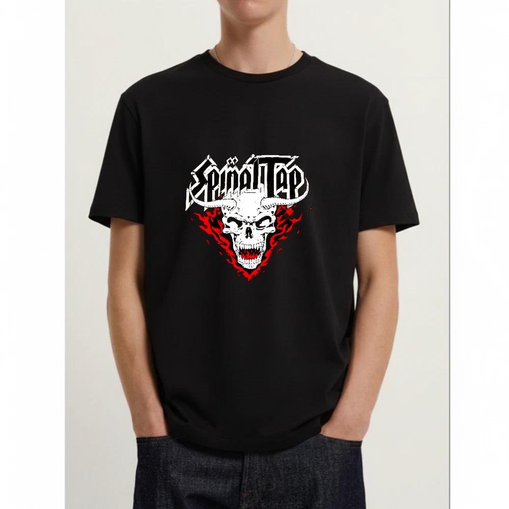 Band Skull Cotton TShirt Full Size S5XL Rock Music Venue Wear