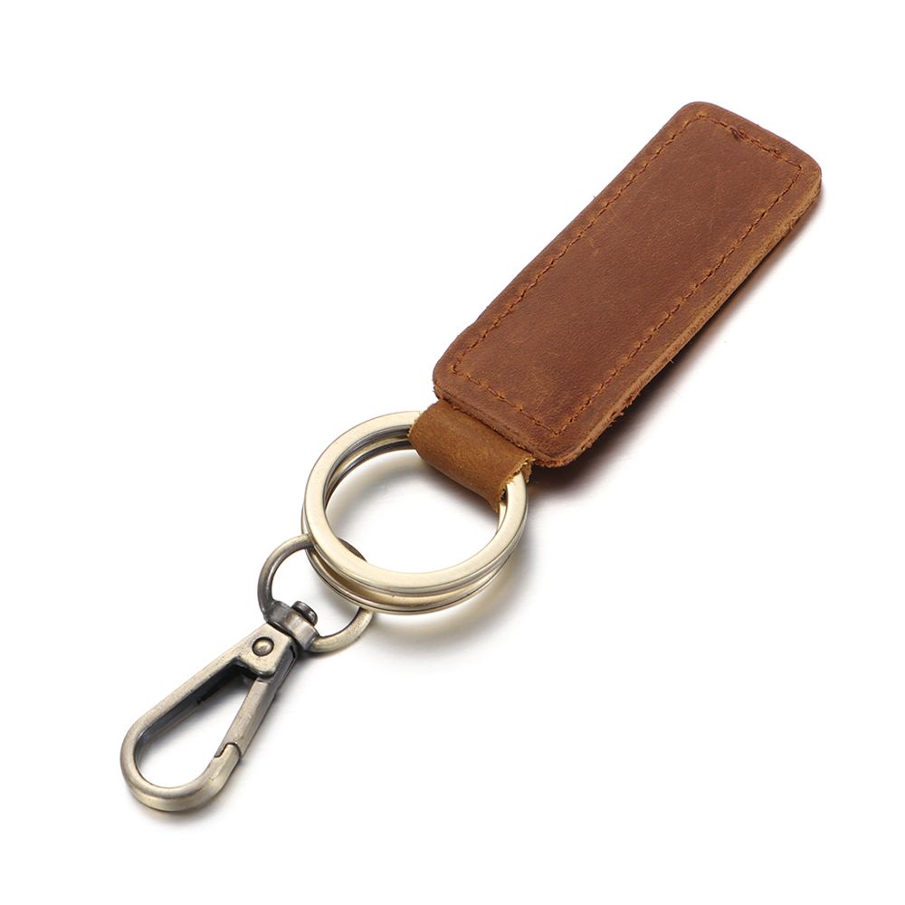 Valentine's Day Gift Fashion Gift For Him Accessories Car Key Ring Leather Keychain Bag Pendant