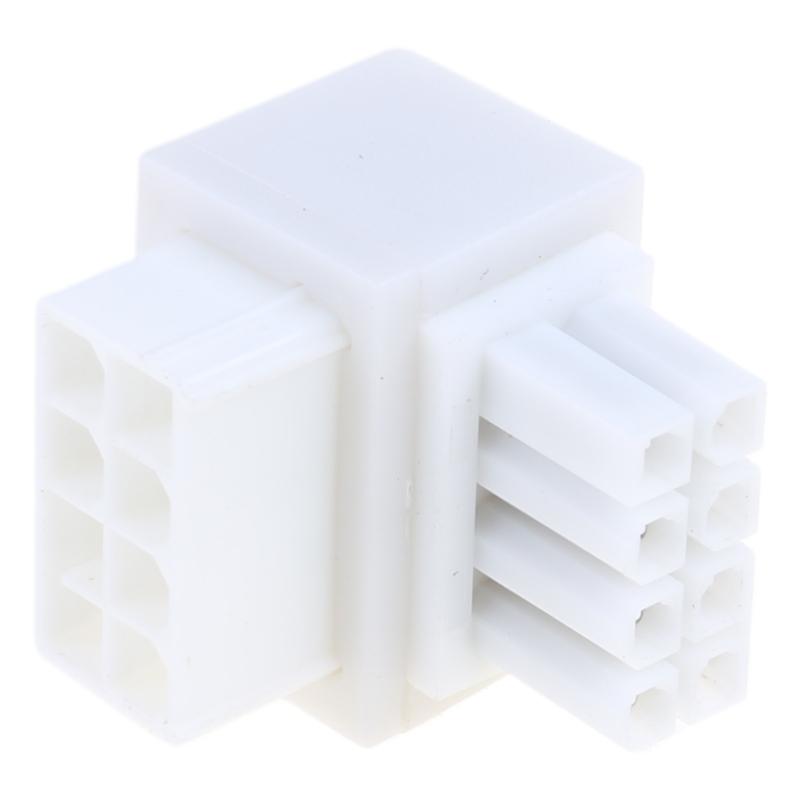 8Pin Female to 8pin Male 90 Degree Angled Power Adapter for Desktops Graphics Card Power Cable Adapter Connector