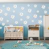 Flower Bedroom Decorative Stickers Kids Room Decoration Stickers  for Bedroom Living Home Decor