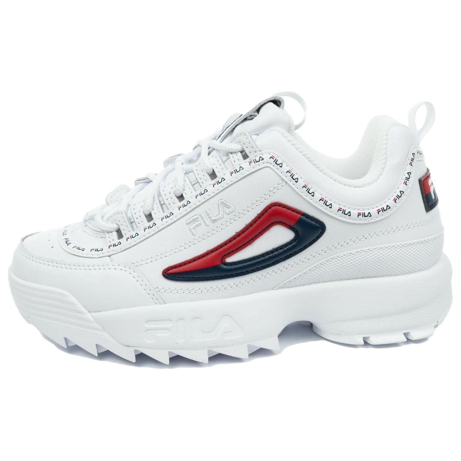 

Fila Disruptor 2 Premium Repeat White Men Sneakers Navy Red 1FM00400-125