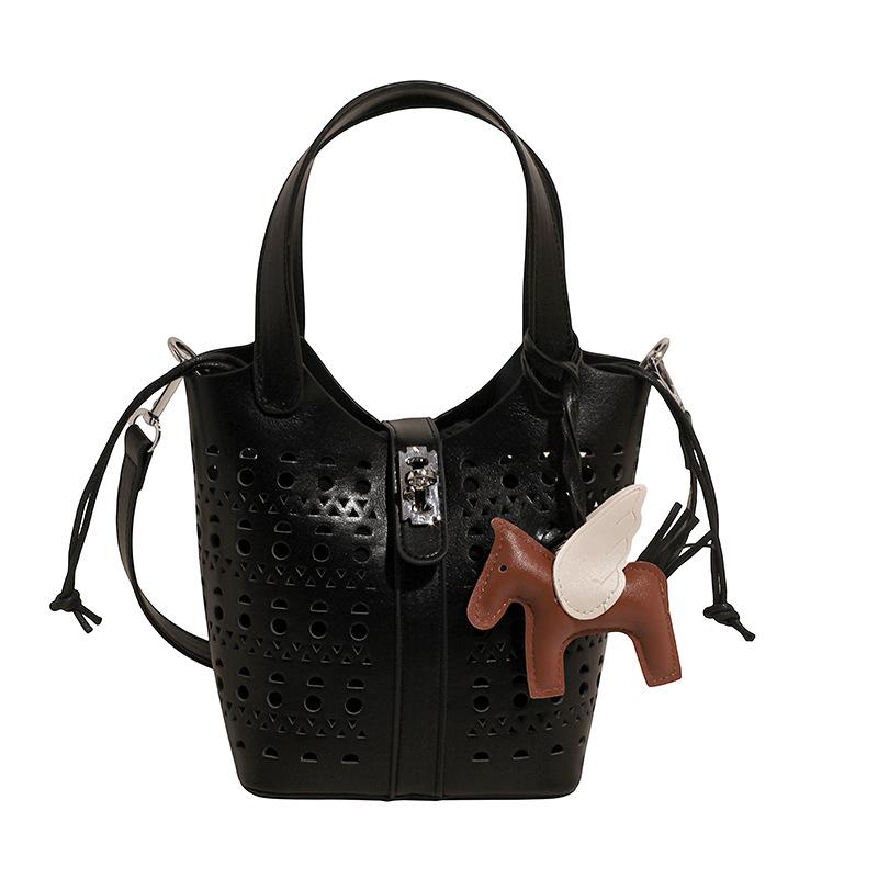 

Женская новая модная сумочка универсальная сумка через плечо сумка-мессенджер чёрный