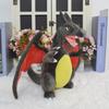 Shiny Charizard Plush Toy Stuffed Doll Collectible Cartoons For Boys Girls Gift Gray Collectible Soft Plushies Cute Cartoon 25Cm