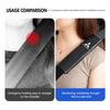 1/2PCS Car Safety Belt Adjustable Shoulder Strap Protector Pad Accessories For Mitsubishi Outlander Lancer L200 ASX Pajero