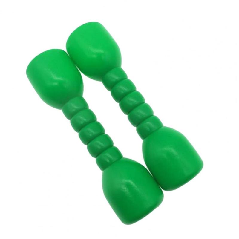 1 Pair Kids Weightlifting Dumbbells Plastic Home Exercise Dumbbell Children Weightlifting Set Exercise Fitness Dumbbells