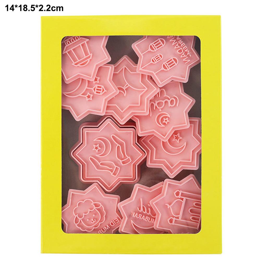 Eid Celebrations Made Sweet with 10 Piece Cookie Cutter Set Unique Styles