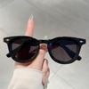 New Small Frame Oval Sun Glasses Trend Sunglasses Men's and Women's Street Trend Cool Eyeglass Shades Glasses Frame UV400 Glasse